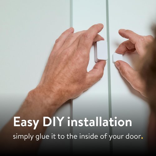 Nuki Door Sensor, Know if Your Door is Open or Closed, Smart Lock Accessory, Real-Time Alerts, Extra Security for Home or Airbnb