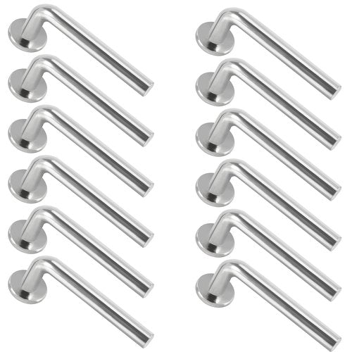 HOIGON 50 PCS Universal Pallet Rack Drop Pin, M7 Round Heavy Duty Head Pallet Rack Safety J Bolts for Warehouse, Home or DIY Pallet Racks, Shelving Units, 2.56 x 0.28 Inch