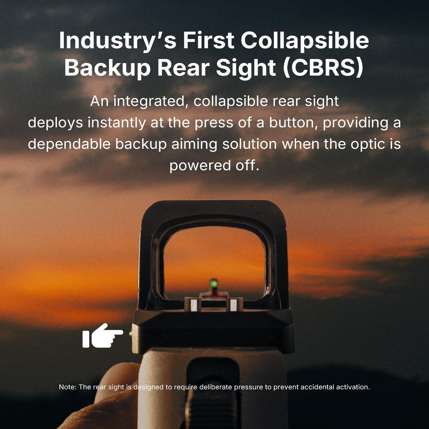 OSIGHT XR Enclosed Red Dot Sight, 2/6 MOA Dot & 32 MOA Circle Multi-Reticle, 407C/507C Footprint Compatible, Parallax-Free Reflex Optic with Charging Cover for Full-Size Setups