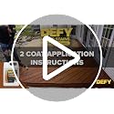 DEFY Extreme Wood Stain & Sealer in Cedar - 1 Gallon Waterproof Exterior Coating
