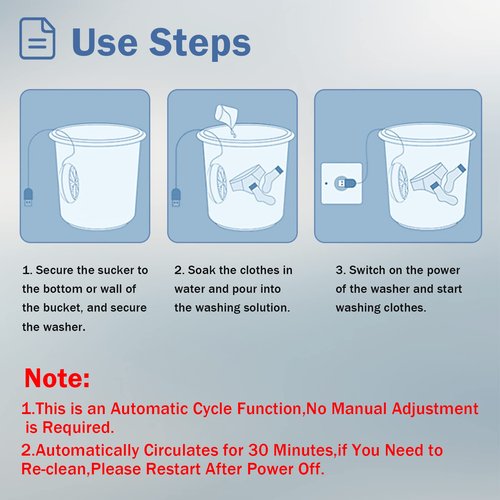 Portable Washing Machine, Portable Washing Machine for Sink, Mini Washing Machine, Turbine Washing Machine with USB, Suitable for Home, Business, Travel, College Room, RV, Apartment - White