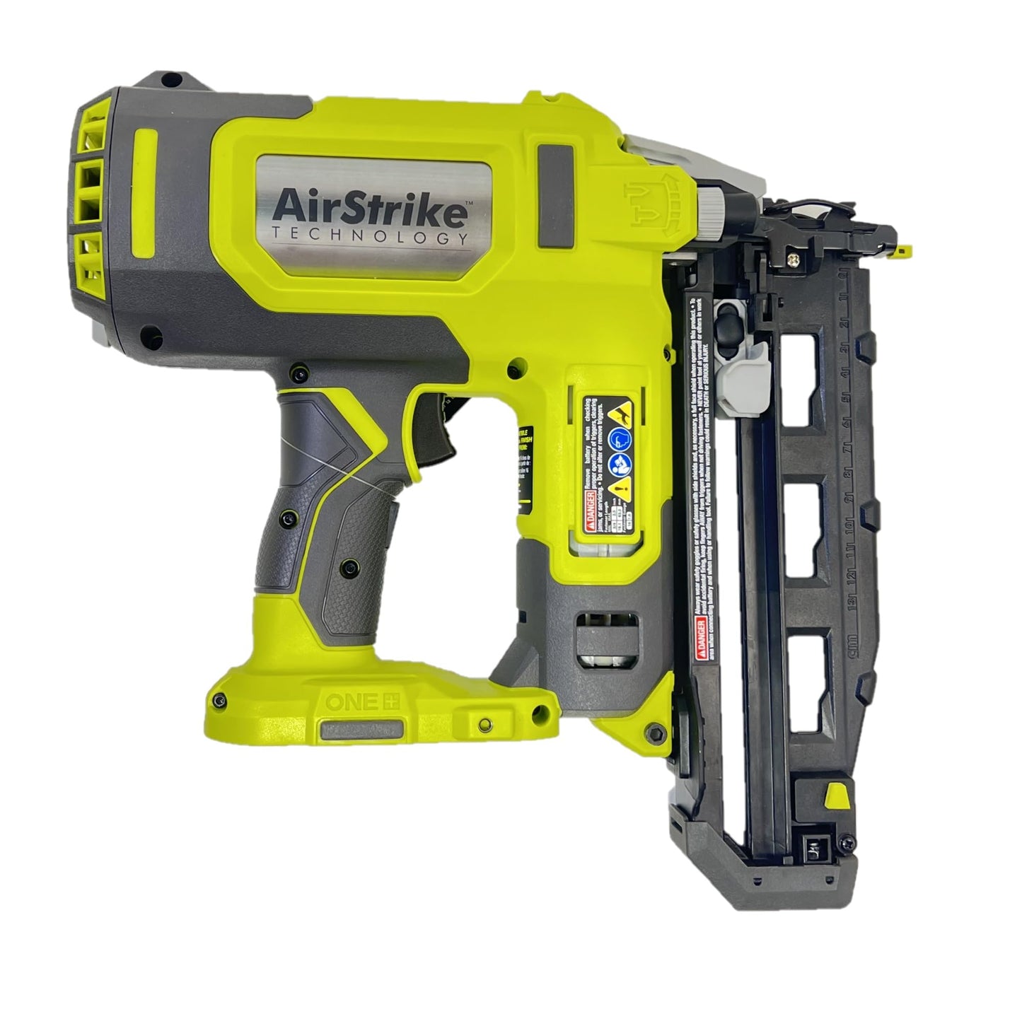 RYOBI ONEAND 18V 16-Gauge Cordless AIRSTRIKE Finish Nailer with Free 2.0 AH Battery P3