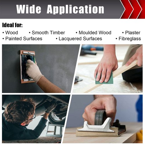 25 PCS Sandpaper, Sandpaper Assortment for Wood Metal Furniture Hand Sander Sand Paper 80/120/150/220/320 Grit Sandpaper Sheets Cut for Use 9" x 11"