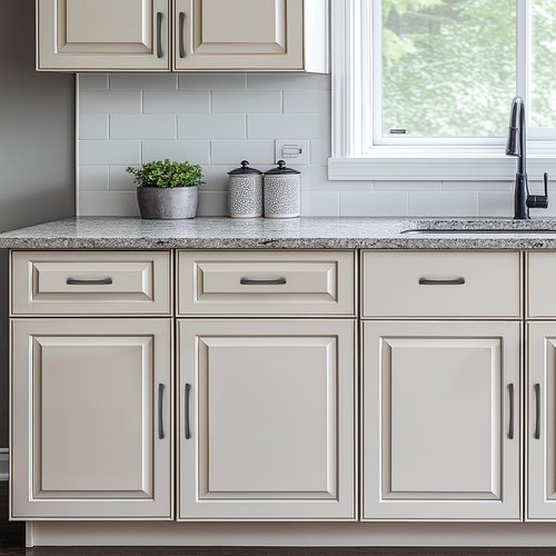 Ravinte Decor 30 Pack Kitchen Cabinet Handles 5 Inch Hole Center Drawer Pulls Curved, Black Cabinet Pulls for Dresser and Drawers Solid