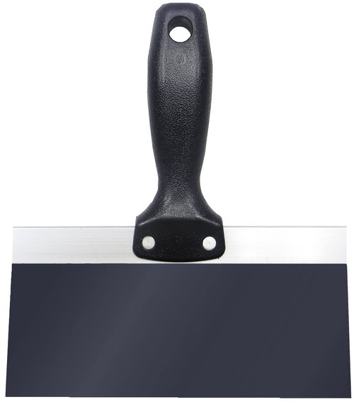 ALLWAY TK8 Textured Grip Blue Carbon Steel Taping Knife, 8"