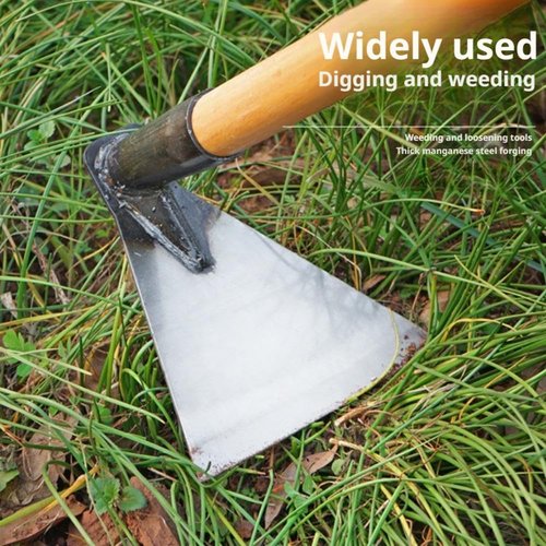 Heavy-Duty Steel Farm Gardening Weeding Hoe Head,Garden Hoe for Weeding,Heavy-Duty Steel Shovel, Adjustable Tillage Hoe,Long-Handled Weeding Tool for Home Gardening, Planting and Weeding