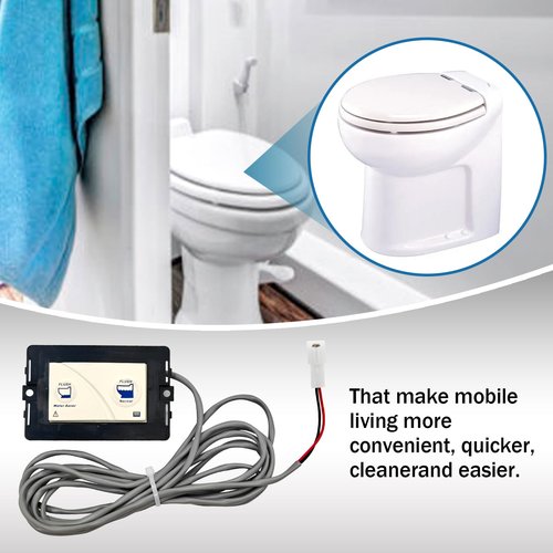 36387 Wall Switch Compatible with Thetford Tecma Toilet Silence Plus
