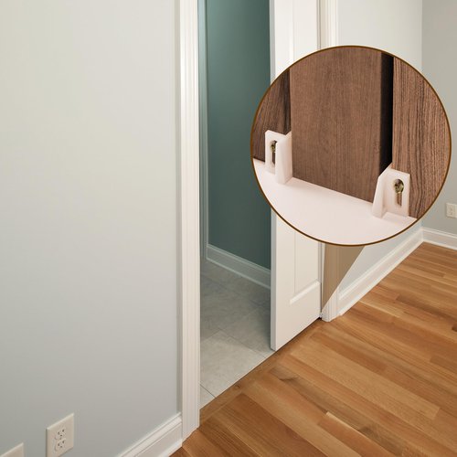 3/4" RV Pocket Door Ball Bearing Hangers Fit Johnson Part #1025, #JR20565 & #H530, Works with 111/118F Series Track, Upgraded Quad Rollers, 13/16" C.T.C, Min. 1" Thick Doors, 2 Pack