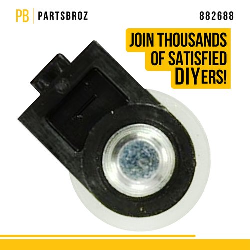 PartsBroz 882688 Roller Assembly - Compatible With Whirlpool Kenmore KitchenAid Jenn-Air Trash Compactor - Replaces AP3122985 11000002 11000002K 14212349 4153788 4154198 4163391 7-49037 PS398587