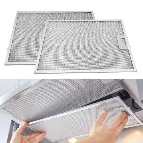 2 Pack BPPFA30 Range Hood Grease Filter Fit For Boran Non-Ducted Stove Hood Vent Filter 11.81" X 16.25" 5-Lay Aluminum Exhaust Fan Filters