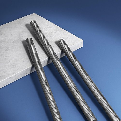 HiPicco M5 x 400mm Fully Threaded Rod & Studs, 304 Stainless Steel Right Hand Threads Rods, M5-0.8 Thread Pitch for Anchor Bolts, Clamps, Hangers and U-Bolts 4 Pack【with Nuts】