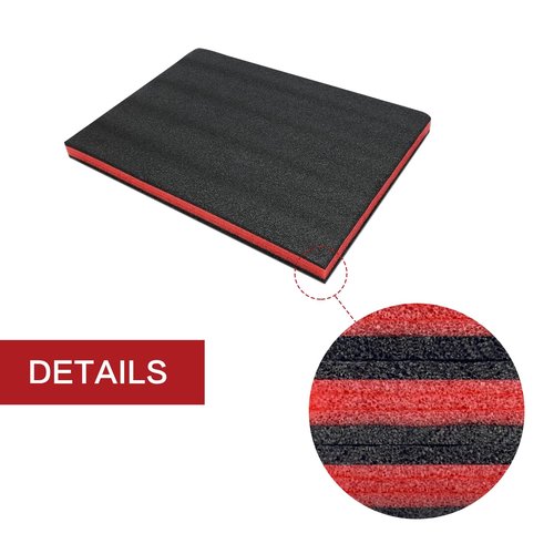 4 Pack Tool Box Foam,Foam Inserts for Cases,Tool Box Liner Polyethylene Tool Sheets,Storage Sheets for Toolbox Hard Case,Toolbox Organizer for Drawer Liner Storage Tool Shadow 16 X12 X 1 Inch