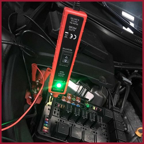 DC Automotive Circuit Tester - 6-36V Voltage Electrical System Tester for Car Diagnostics and Troubleshooting - Essential Tool for Automotive Mechanics and DIY Enthusiasts