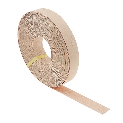 PNXKTXO Maple Edge Banding 3/4 Inch * 50 ft Wood Edge Banding Tape Preglued Iron On with Hot Melt Adhesive Real Wood Veneer Edging for Plywood Table, Cabinet, Furniture (Maple)