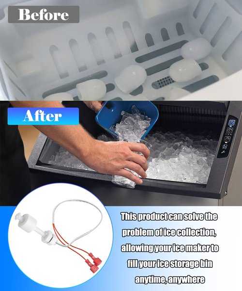 040002396 Ice Harvest Float Switch Fits for Manitowoc Ice Machine,Compatible with UD0140A UY0140AE UY0310W Models
