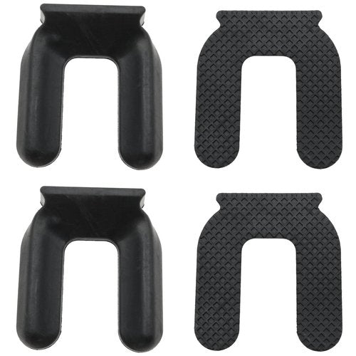 safycaby 4PCS Furniture Wheel Stop Rubber Chair Wheel Stopper Bed Caster Stoppers Non-Slip and Silent for Rolling Chairs Beds and Other Furniture (Small-5cm)