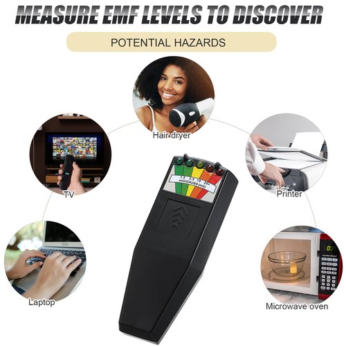 Saillong 3 Pcs Ghost Hunting Equipment Include 1 Pcs Spirit Ghost Hunting Box 1 Pcs Digital Voice Recorder 1 Pcs LED Emf Magnetic Field Hunting Detector, Paranormal Research Tools