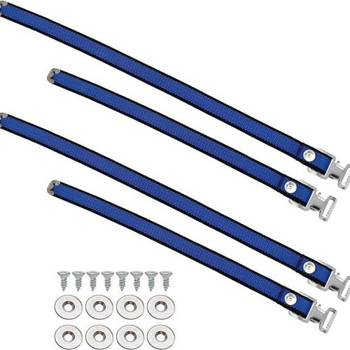Stilts Strap Adjustable Nylon Foot Bands With Essential Mounting Screws And Spacers For Elevated Work