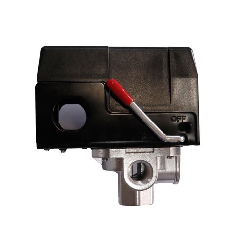 Air Compressor Pressure Switch Replacement 90-120 PSI - 4 Port, 1/4" NPT, 20A (LF10-4H)