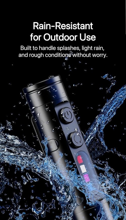 DIKWQAS Taclite Mini – The Ultimate Everyday Micro Tool | Taclight Ultimate Survival Flashlight | 500 Lumens Rechargeable EDC Flashlight | Waterproof Pocket Keychain Flashlights with Hat Clip
