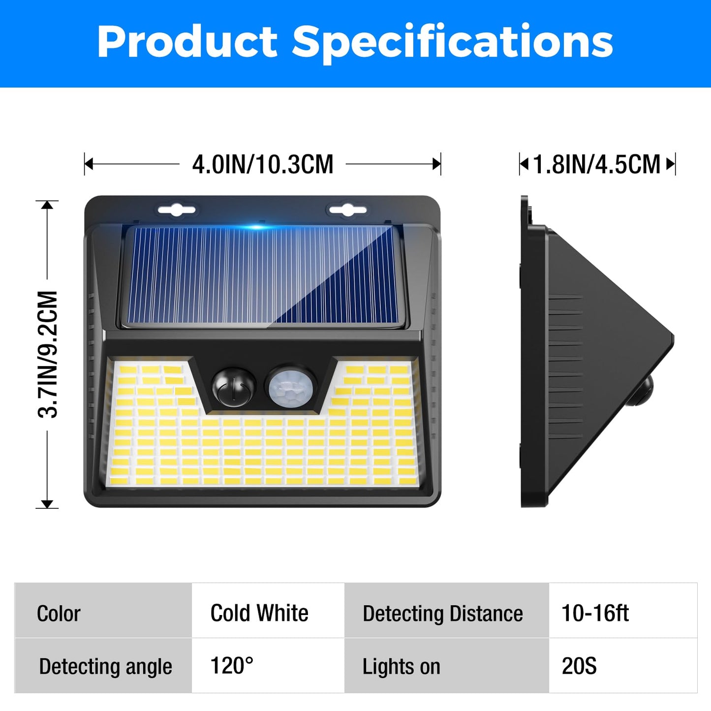 Peasur Solar Lights Outdoor Waterproof [12 Packs/140 LEDs], 3 Lighting Modes Solar Motion Sensor Light Outdoor, Ultra Bright Security Lights Outdoor Solar Lights for Outside Fence Yard Patio Deck