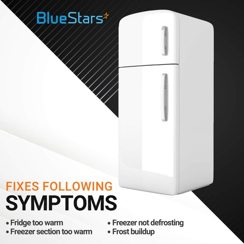 BlueStars WR51X10055 Refrigerator Defrost Heater Replacement - Enhanced Durability with METAL SHIELD - Compatible with G.E & Kenmore Refrigerators - Replaces AP3183311 914088 AH303781 EA303781