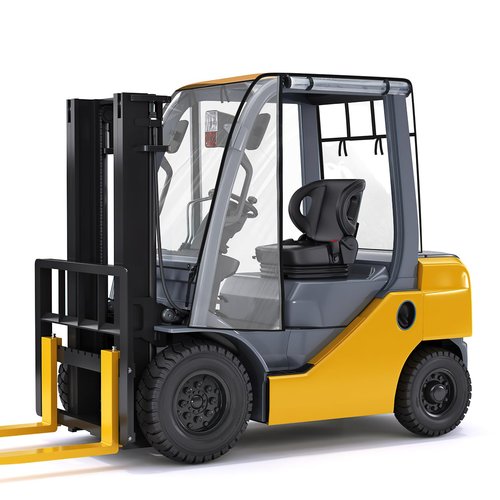 KEMIMOTO Forklift Cover for Rain with Rear Window, Waterproof Cab Enclosure 0.8MM Thick Fork Truck Cover PVC Film, Anti-UV Universal Fit, 61"Top 51.2" L x 41.3" W x 51.1" H, Fit Forklift up to 8000 lb