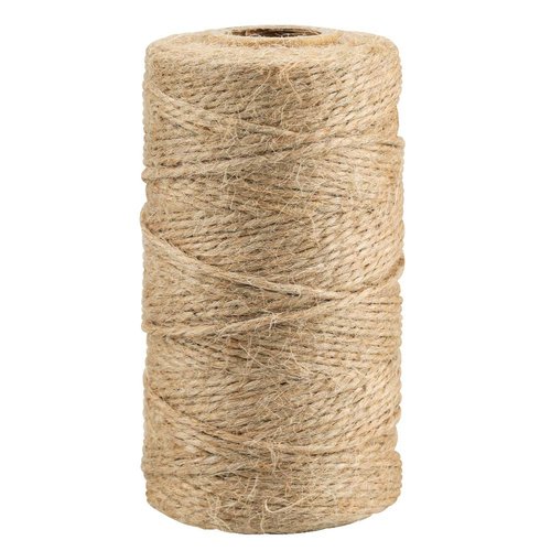 KINGLAKE Natural Jute Twine String 656 Feet Best Arts Crafts Gift Wrapping Christmas Twine Durable Packing String