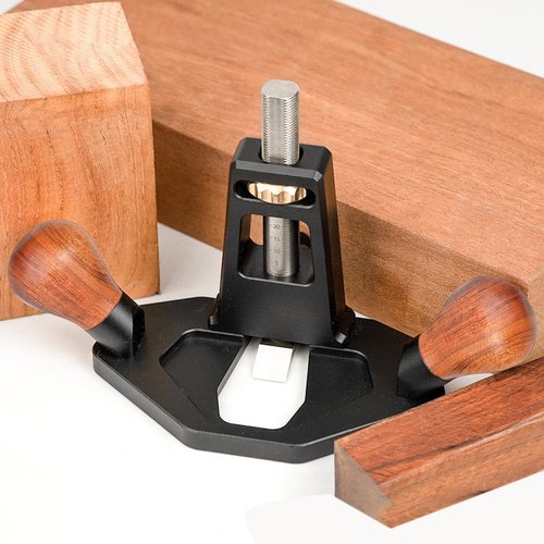 Leefasy Mini Woodworking Planer, Flat Bottom Edged Plane, Portable DIY Woodcraft Tool, Smoothing Bench Hand Planer, Wood Plane for Surface Smoothing