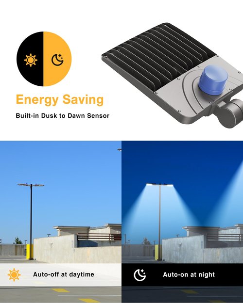 JC-LGL 200W LED Parking Lot Light,28000LM 5000K LED Parking Lot Lights Outdoor, Adjustable Arm Mount,IP65 Waterproof,100-277V Commercial LED Area Security Light for Parking Lot,Stadium,Yard,Roadways