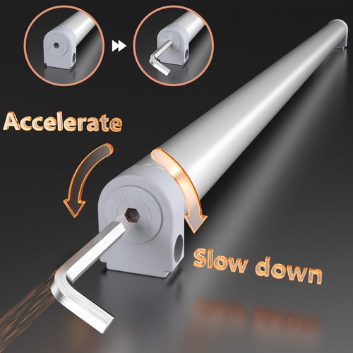 Self Sliding Door Closer, Self Closing Sliding Patio Door Closer, Suitable for 5-6 Feet Automatic Sliding Door, for Used in Patio, Balconies, Kitchens, Bathrooms, etc.