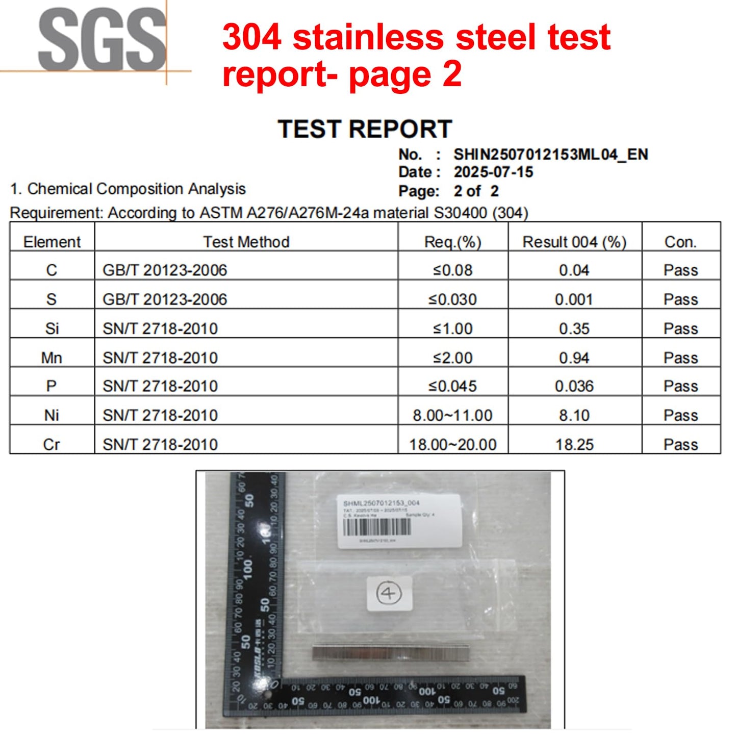 SimCos 20 Gauge 304 Stainless Steel T/50 Staples - 3/8" Crown Upholstery Staples, 3/8" Leg Length, 3024-Counts, Compatible with Staple Gun & T-50 Stapler