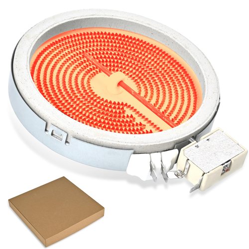 UPGRADED W11171119 6.5" Radiant Surface Element Compatible with Whirlpool Glass Top Burner 8273994 Maytag Electric Freestanding Range Element WP8273994 KitchenAid Electric Range Replacement Parts