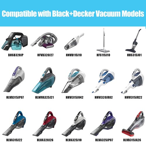 15V Charger for Black and Decker Dustbuster Handheld Vacuum Replacement Charger Power Cord.