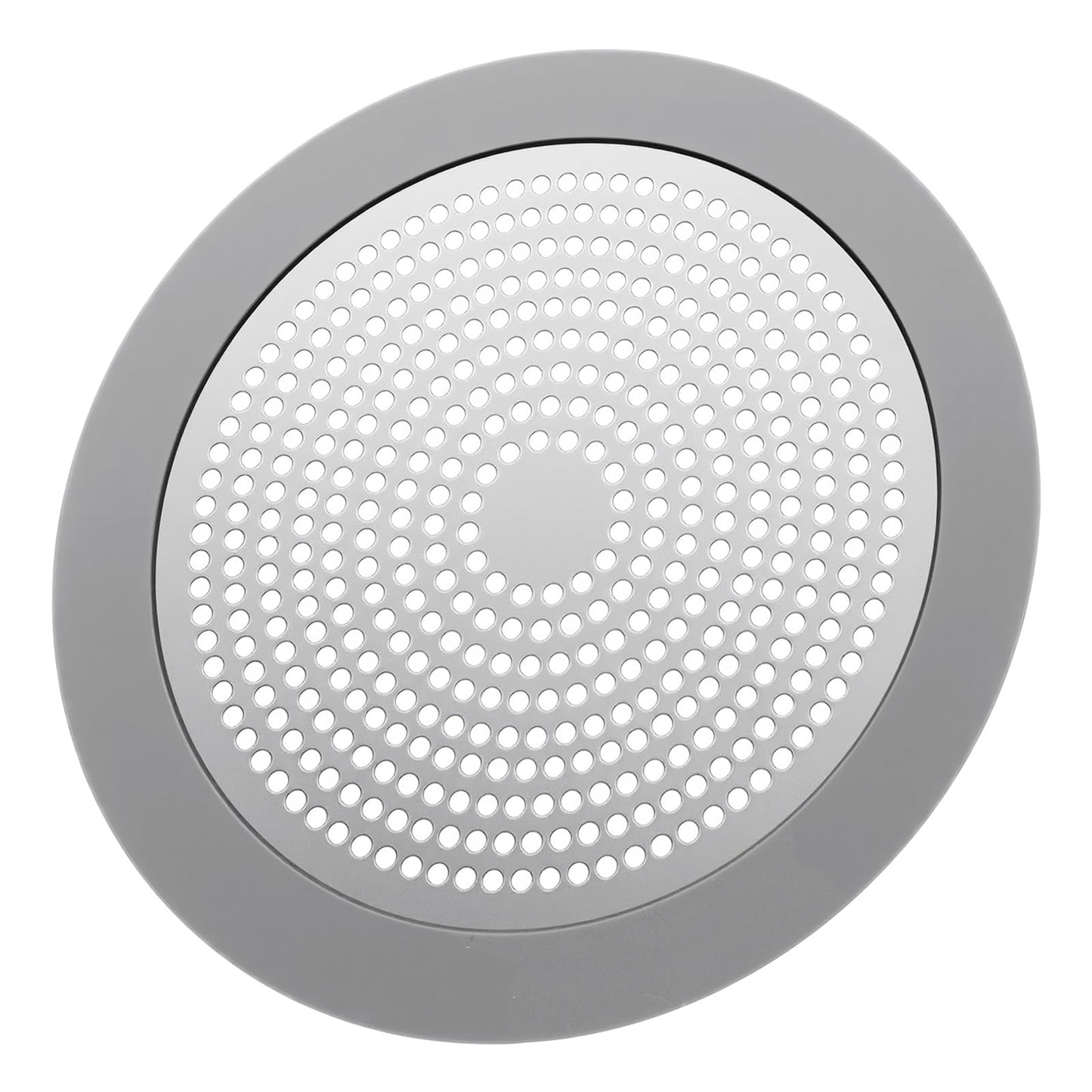 Flat Shower Drain Hair Catcher 5.7in Steel Shower Drain Cover Hair Catcher