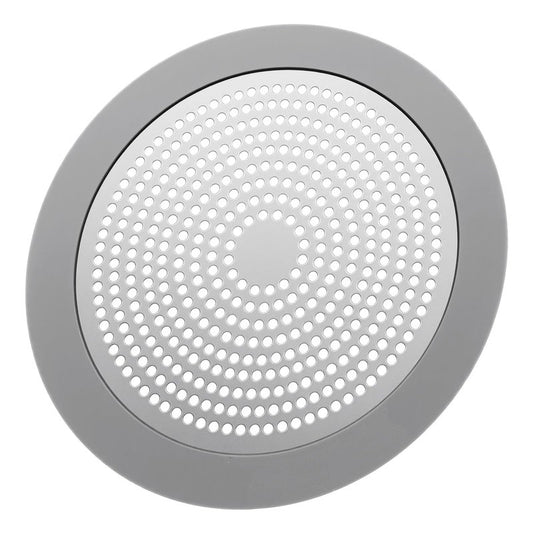 Flat Shower Drain Hair Catcher 5.7in Steel Shower Drain Cover Hair Catcher