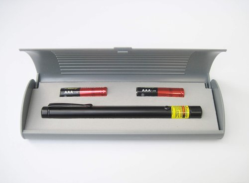 Atlasnova 635nm Class II Red Laser All Black