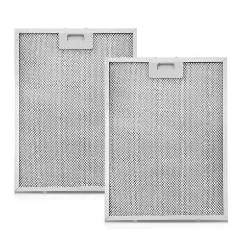 2 Pack BPPFA30 Range Hood Grease Filter Fit For Boran Non-Ducted Stove Hood Vent Filter 11.81" X 16.25" 5-Lay Aluminum Exhaust Fan Filters
