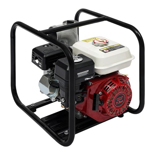 212cc 4 Stroke Gasoline Engine Water Pump, 3-Inch Gas-Powered Semi-Trash Water Transfer Pump, High Pressure Water Pump For Water Well Intake, Farmland Irrigation, Garden Irrigation