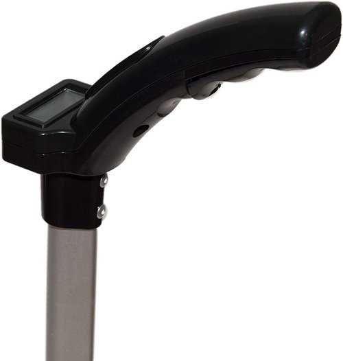 AdirPro Digital Distance Measuring Wheel - Large Digital LCD Display - 12 Commercial Grade Feet-Inch - Free Carrying Bag