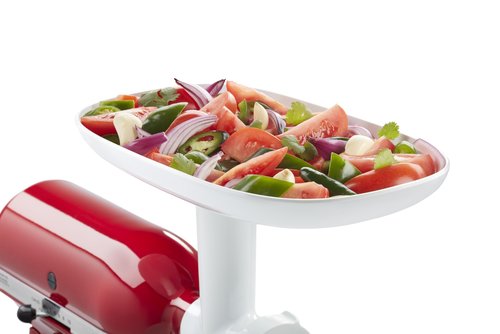 KitchenAid KSMFT Food Grinder Accessory, Fits KSMFGA, White
