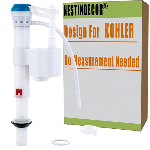For KOHLER GP1083167/GP1138930 Toilet Fill Valve Replacement -Design For Kohler Toilet Tank Parts, Adjustable Toilet Repair Kit Inside Tank,Easy Installation