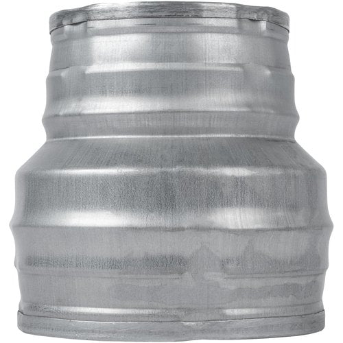 4" to 3" Inch Round Duct Reducer - Male Fit - Galvanized Steel Pipe Increaser - Coupling for Round Duct Ventilation Systems - Heating & Cooling, HVAC