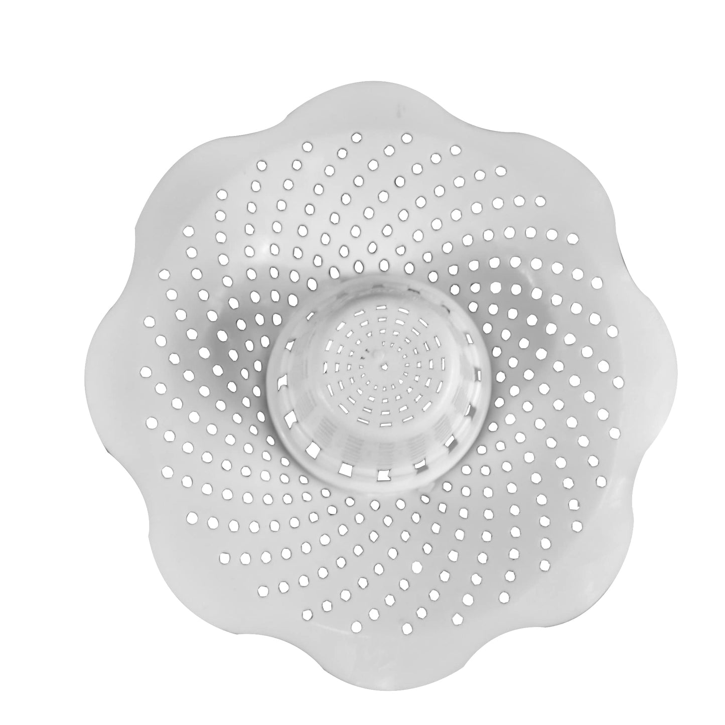 Danco 10306, Tub Protector Hair Cather and Strainer, Hair Drain Clog Prevention Drain Snake, Snare and Auger