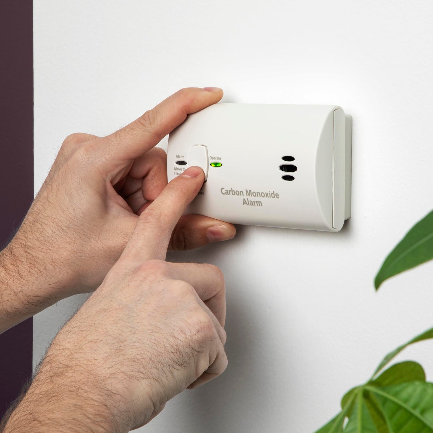 Kidde Carbon Monoxide Detector, AA Battery Powered, Portable for Travel or Home, 85 dB Alarm, LED Status Indicators, 3rd Edition, 6 Pack