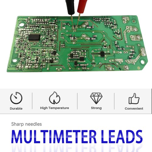 Thuchopy Sharp Universal Multimeter Test Lead, 1000V 15A Test Leads