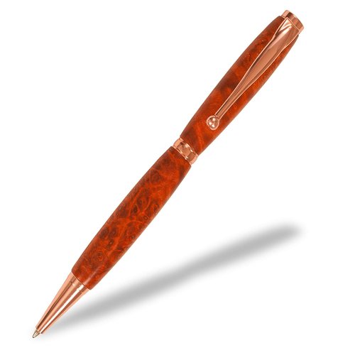 Savannah Pen Press with Anodized Aluminum Base and Adjustable Assembly Rod with UHMW Pressure Stop for Assembling Pen Parts | Exerts up to 30 Pounds of Pressure