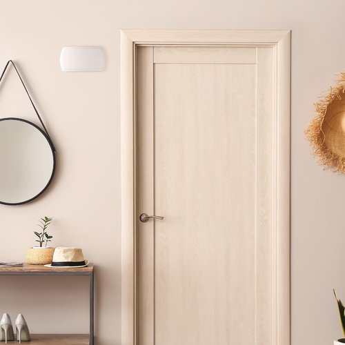 Newhouse Hardware CHM24V White 24-Volt Wired Doorbell Chime | Electrical Door Bell for Homes | Hard-Wired Door Chimes with Front Door Ding-Dong and Rear Tone | Home Improvement Electrical Equipment
