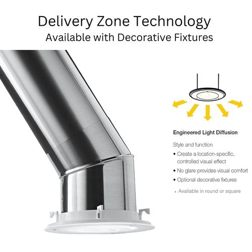 Solatube 290 DS LP 14-inch Low Profile Tubular Skylight DIY Kit - Natural Daylighting for Kitchen, Bathroom, Garage