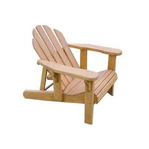 WOODCRAFT Project Paper Plan to Build Adjustable Adirondack Chair - Material Not Included